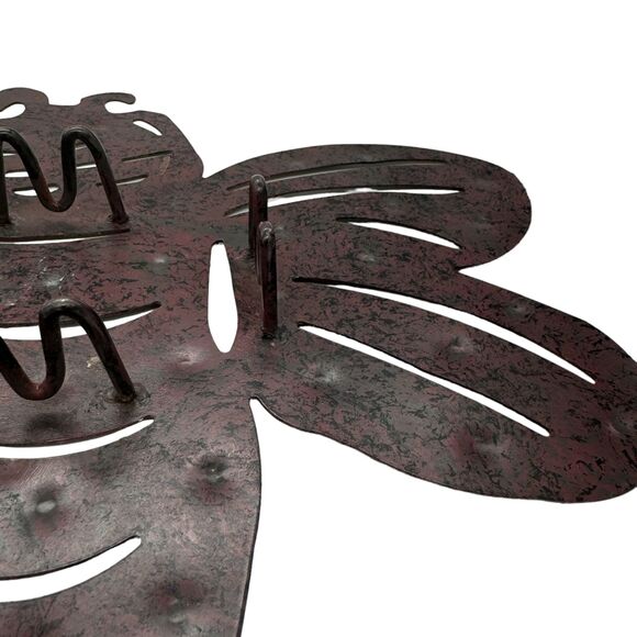 Bee Trivet XL 14" x 18" Antiqued Metal Handcrafted Unique - Picture 13 of 16